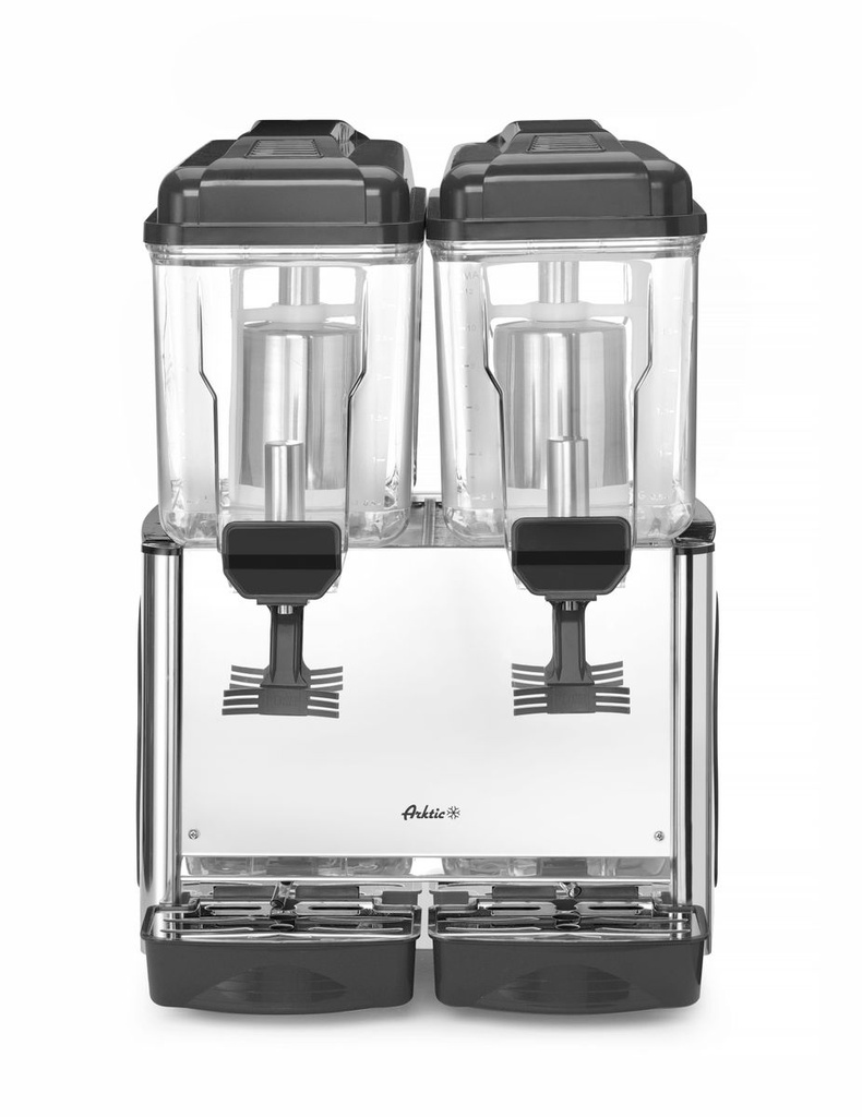 Sulčių dozatorius, Arktic, 2 indai, 230V/370W, 415x485x(H)645mm