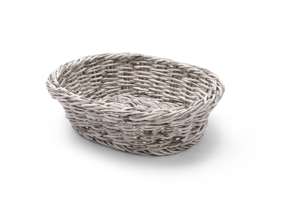 Duonos krepšelis ovalus, HENDI, Šviesiai pilka, 250x190x(H)65mm