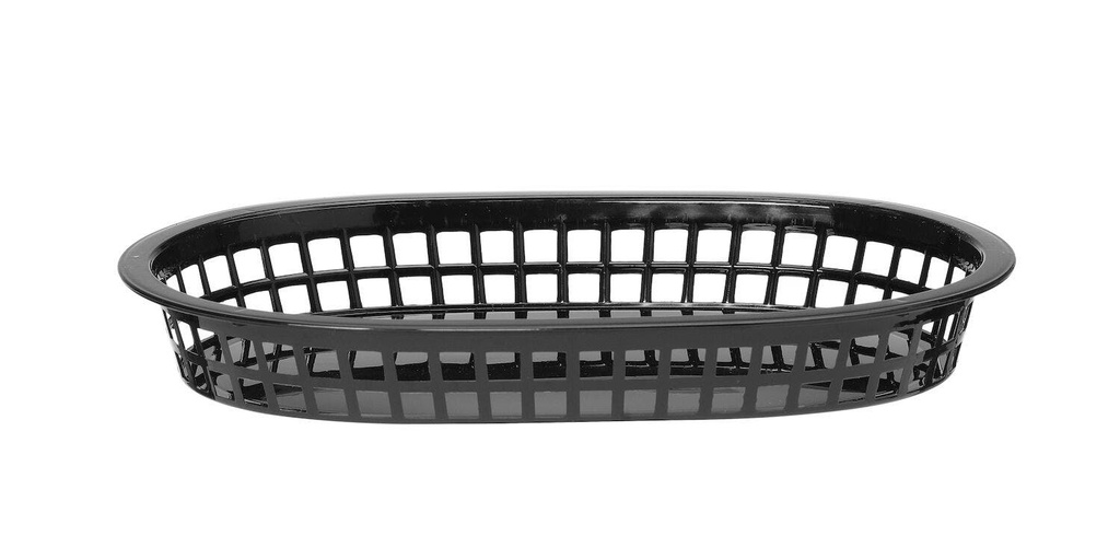 Serviravimo krepšeliai greitojo maisto stiliaus, HENDI, Juoda, 6 pcs., 272x175x(H)38mm