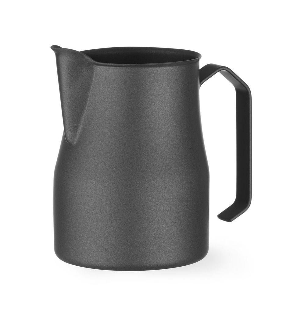 [BM-HENDI-451045] Pieno ąsotis, HENDI, 0,7L, Juoda, ⌀84x(H)130mm