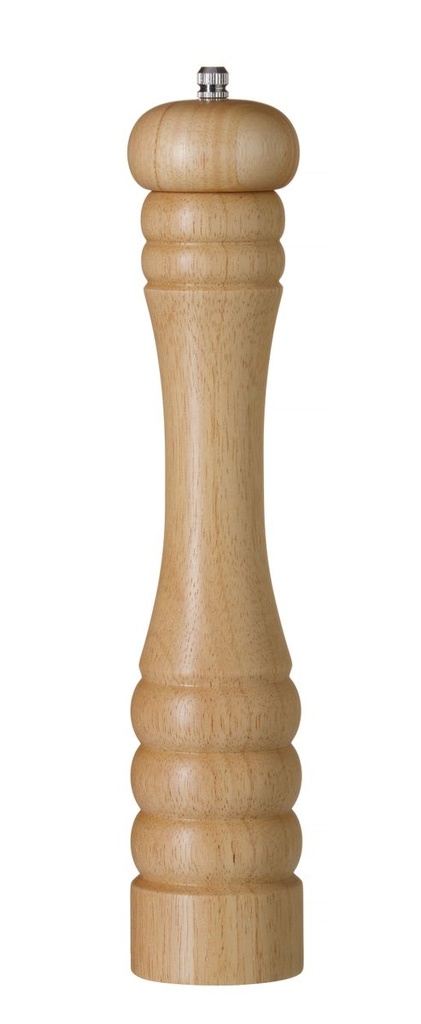 [BM-HENDI-469750] Medinis druskos malūnėlis, HENDI, Šviesaus medžio, ⌀60x(H)315mm