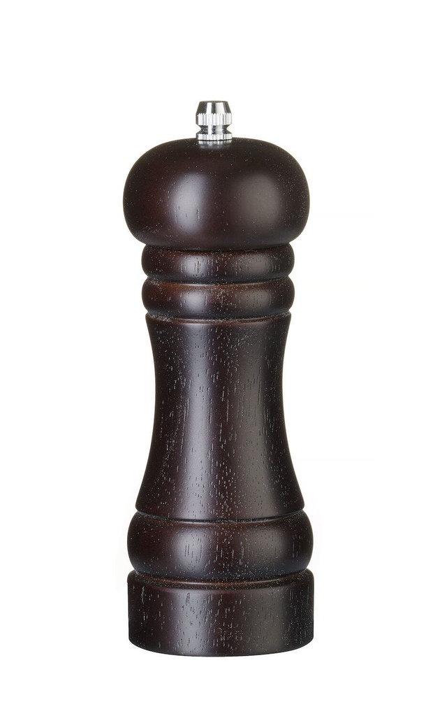 [BM-HENDI-469781] Medinis pipirų malūnėlis, HENDI, Tamsaus medžio, ⌀57x(H)165mm