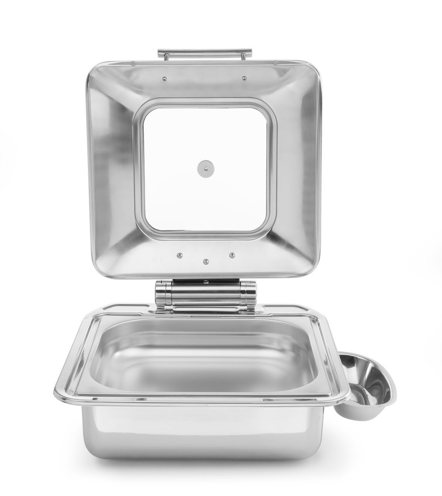 [BM-HENDI-470084] Maisto šildytuvas (chafing dish) GN 2/3 indukcinis, HENDI, 430x420x(H)210mm