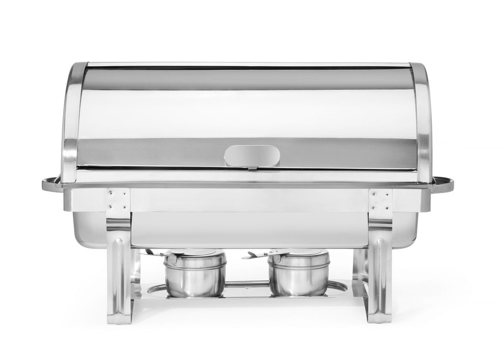 [BM-HENDI-470206] Maisto šildytuvas (chafing dish) su slankiuoju dangčiu Gastronorm 1/1, HENDI, 9L, 590x340x(H)400mm