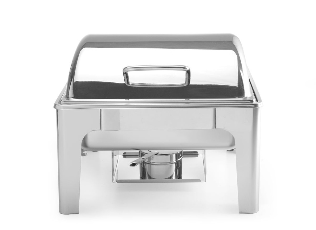 [BM-HENDI-470237] Maisto šildytuvas (chafing dish) GN 2/3 poliruotas, HENDI, Profi Line, 6L, 395x405x(H)320mm