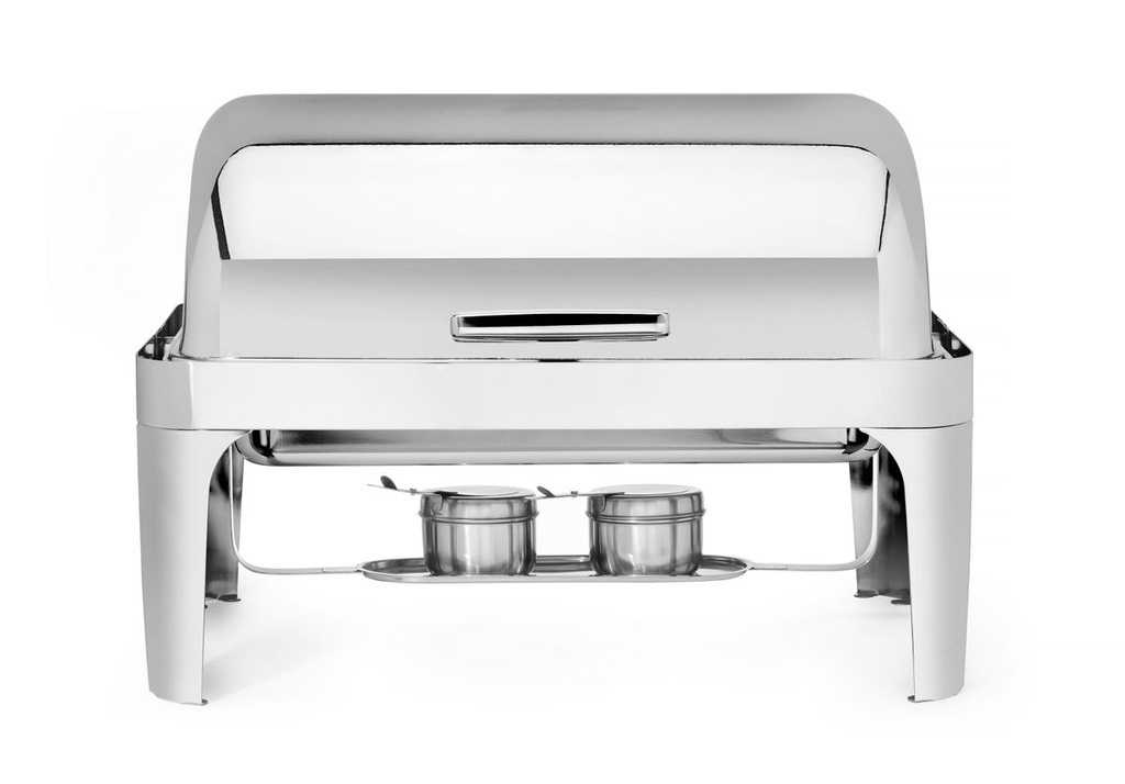 [BM-HENDI-470305] Maisto šildytuvas (chafing dish) su slankiuoju dangčiu, GN 1/1, HENDI, 9L, 660x490x(H)460mm