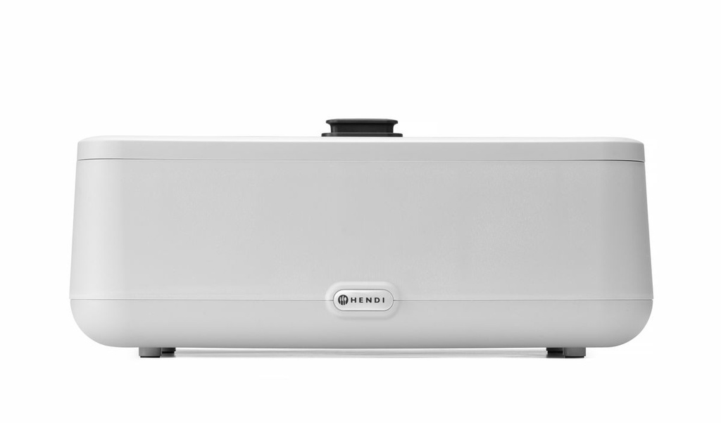 [BM-HENDI-470428] Maisto šildytuvas (chafing dish) UNIQ, HENDI, dizainas Robert Bronwasser, GN 1/1, Balta, 230V/700W, 607x402x(H)245mm
