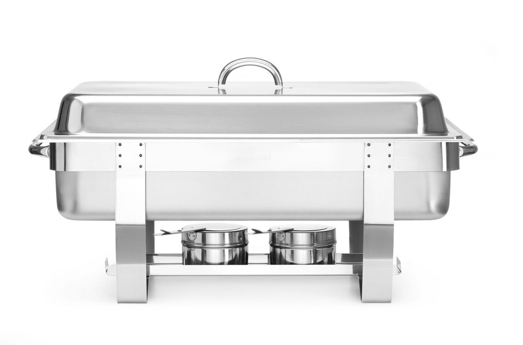 [BM-HENDI-471050] Maisto šildytuvo (chafing dish) komplektas, HENDI, Kitchen Line, 585x385x(H)315mm