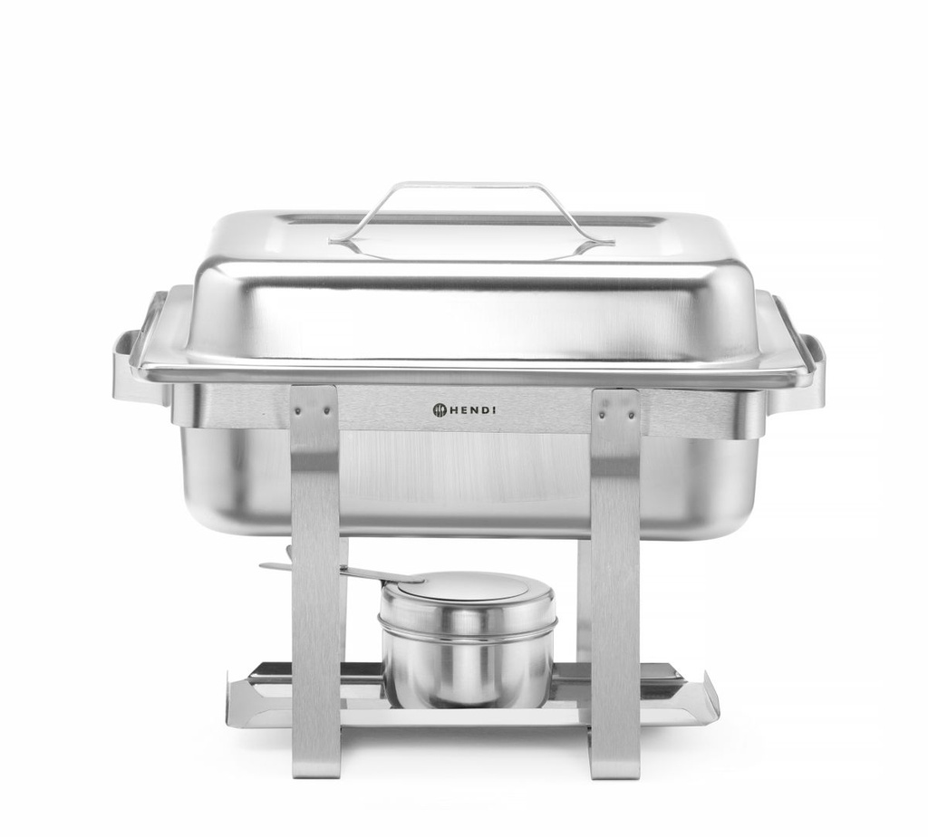 [BM-HENDI-475201] Maisto šildytuvas (chafing dish) Gastronorm 1/2, HENDI, Kitchen Line, 4,5L, 385x295x(H)310mm