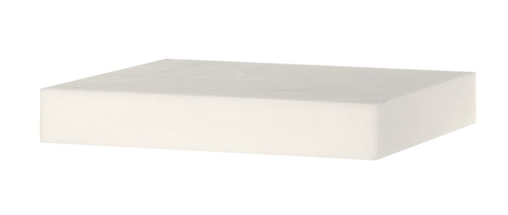[BM-HENDI-505663] Mėsininko blokas HDPE, HENDI, Balta, 500x400x(H)80mm