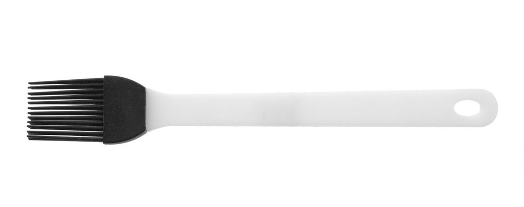 [BM-HENDI-515358] Plokščias silikoninis teptukas sviestui ir riebalams, HENDI, 220x32mm