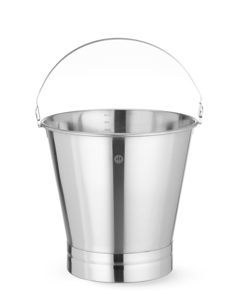 Kibiras su sustiprintu dugnu Profi Line, HENDI, Profi Line, 7L, ⌀230x(H)245mm