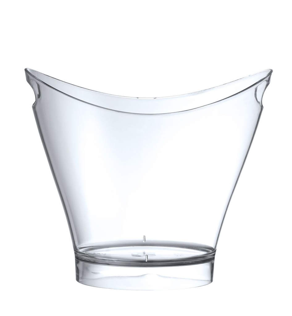[BM-HENDI-521496] Vyno ir šampano kibiras, BarUp, 6L, Skaidri, 300x240x(H)260mm, Ovalus