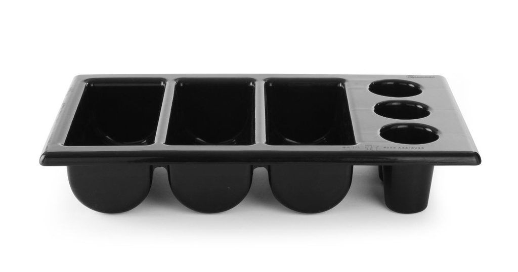 [BM-HENDI-552360] Stalo įrankių dėklas, HENDI, Juoda, 530x325x(H)105mm