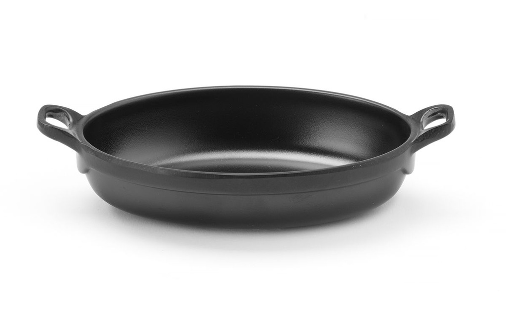[BM-HENDI-564547] Mini ovali keptuvė Little Chef, HENDI, Little Chef, Juoda, 155x80x(H)37mm