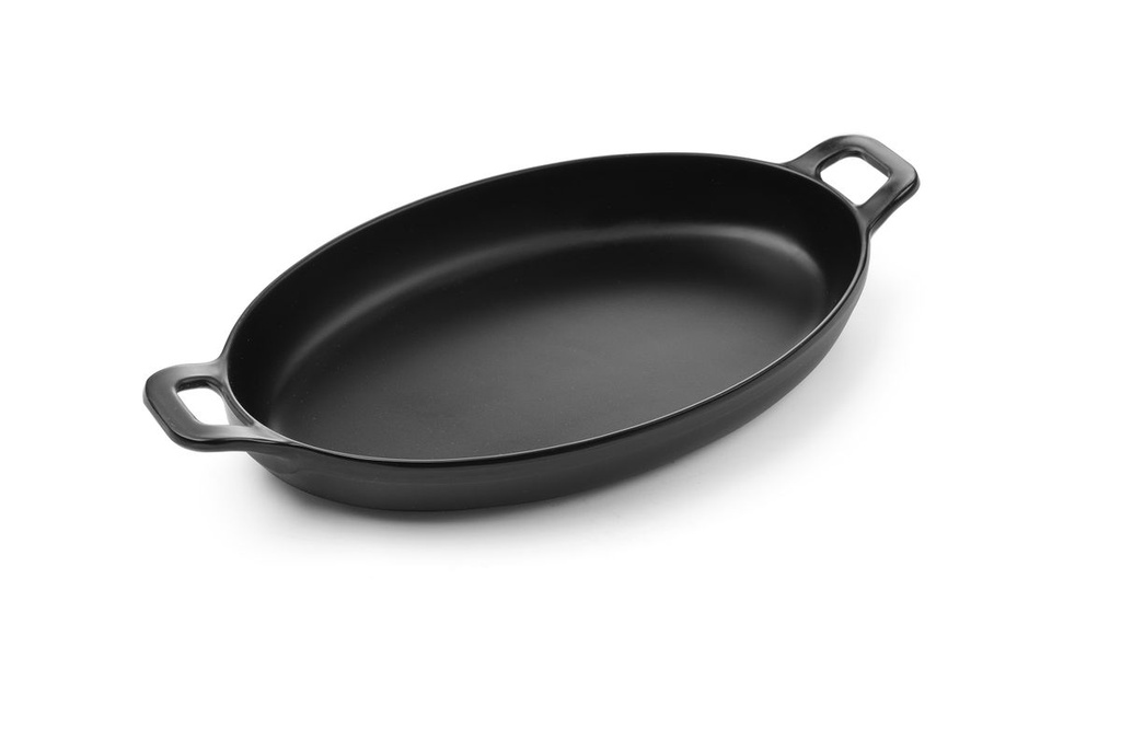 [BM-HENDI-564554] Mini ovali keptuvė Little Chef, HENDI, Little Chef, Juoda, 263x140x(H)37mm