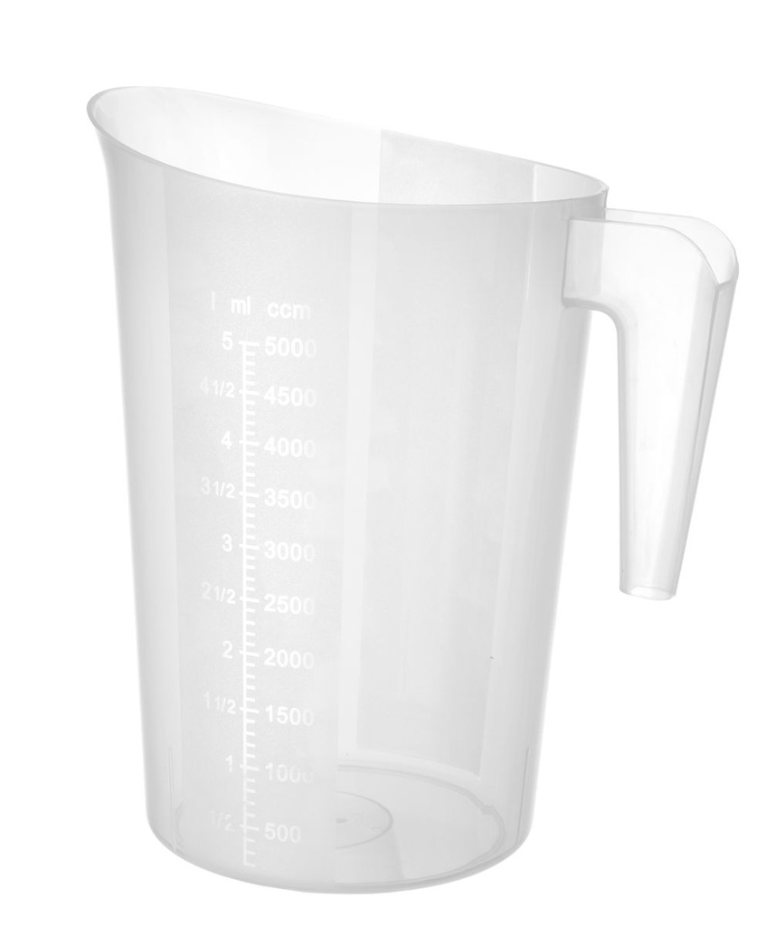 [BM-HENDI-567852] Matavimo ąsotis sustatomas, HENDI, Budget Line, 5L, ⌀210x(H)270mm
