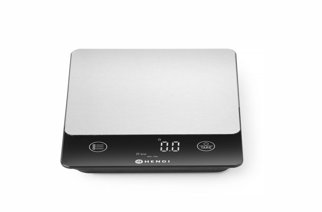 [BM-HENDI-580028] Virtuvinės svarstyklės 10 kg, HENDI, 160x210x(H)19mm