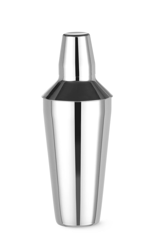 [BM-HENDI-593035] Šeikeris Cobbler 3 dalių, BarUp, 0,75L, Sidabrinė, ⌀90x(H)255mm