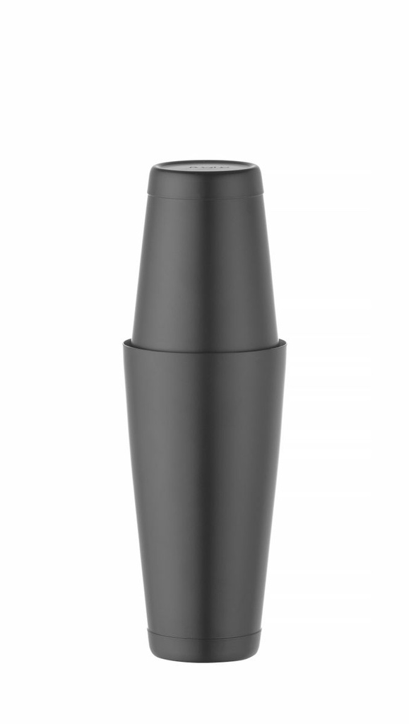 [BM-HENDI-596418] Bostono šeikeris Tin-on-Tin, BarUp, 0,8L, Juoda, ⌀90mm