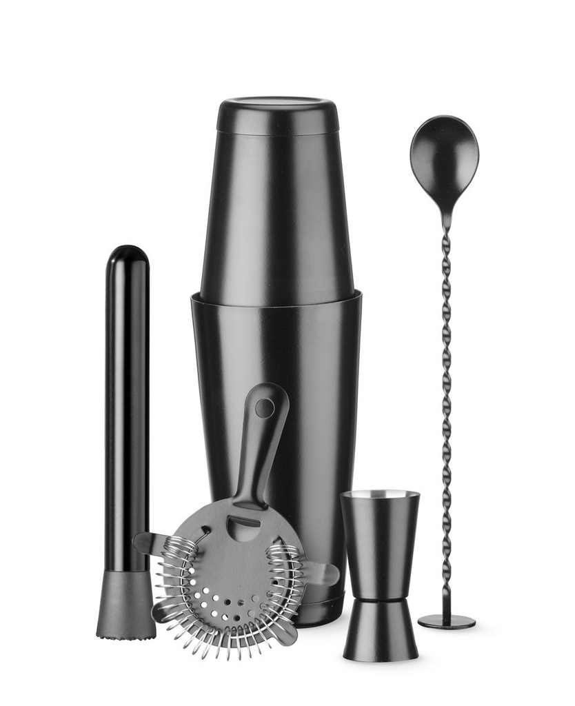 [BM-HENDI-596609] Baro įrankių rinkinys Barkit tūboje, BarUp, Juoda, ⌀120x(H)320mm