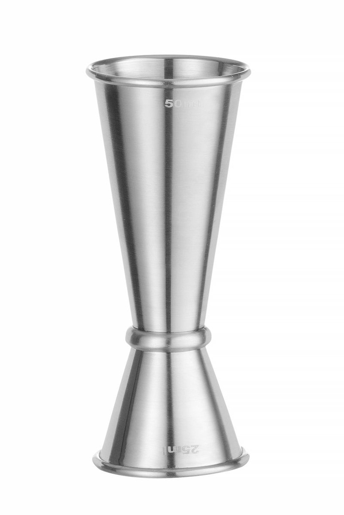 [BM-HENDI-596920] Matavimo taurelė 25/50 ml, BarUp, ⌀44x(H)110mm