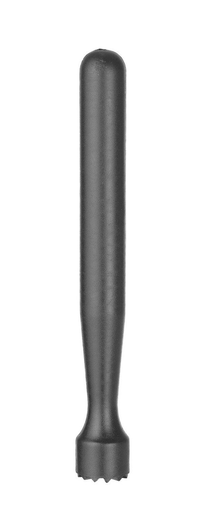 [BM-HENDI-596951] Grūstuvėlis kokteiliams, BarUp, profiliuotas, Žvaigždės formos, Juoda, ⌀34x207mm