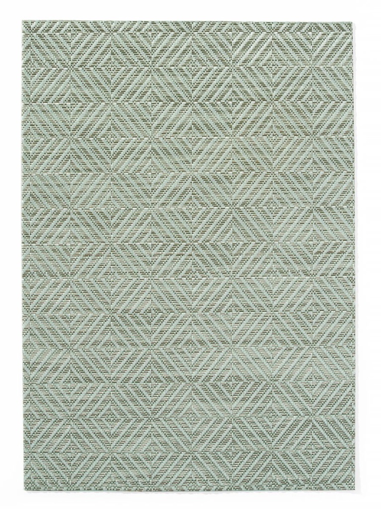 [BM-HENDI-597934] Stalo padėkliukas, geometrinis raštas, HENDI, Žalia, 6 pcs., 450x300mm