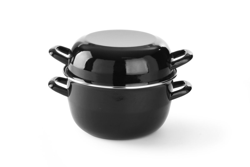 [BM-HENDI-625101] Midijų puodas - su dangčiu, HENDI, 4,2L, ⌀260x(H)210mm