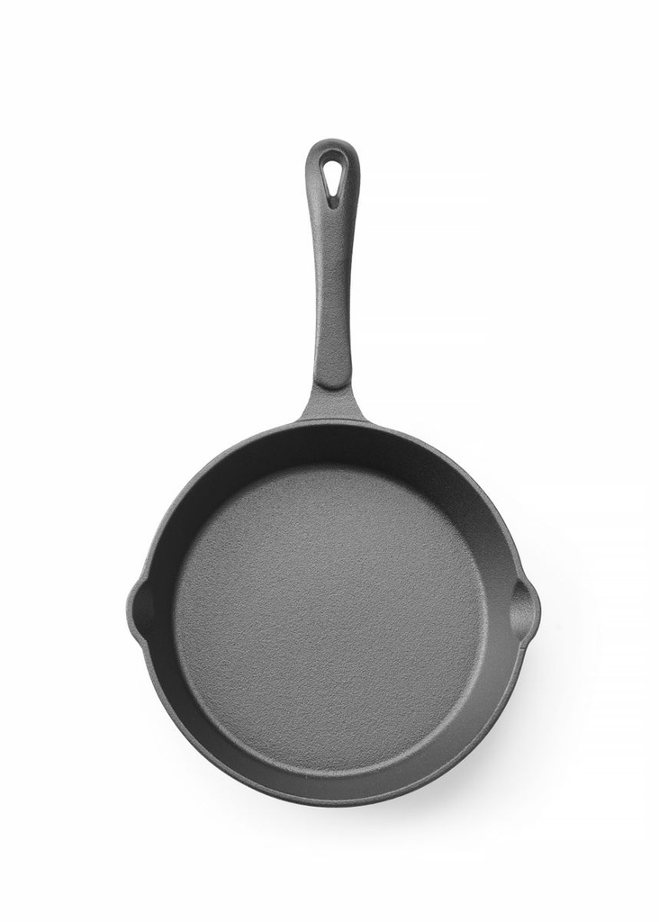[BM-HENDI-629321] Ketaus keptuvė, HENDI, Juoda, ⌀200x(H)40mm, Apvalus