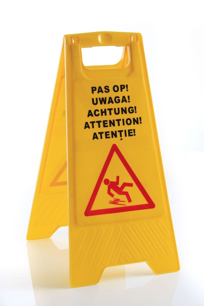 [BM-HENDI-663950] Ženklas „Šlapios grindys“, HENDI, 300x460x(H)615mm