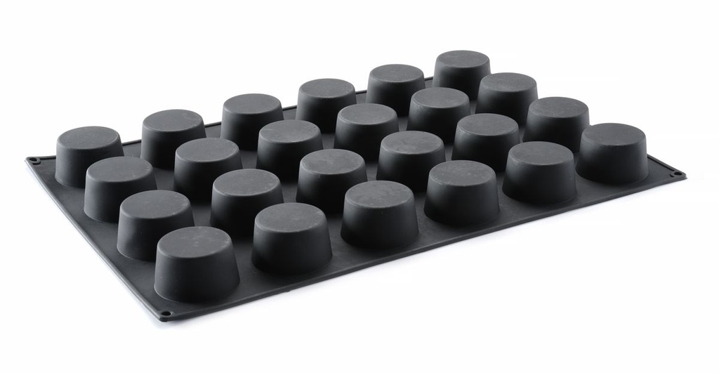 Silikoninė forma MUFFIN, HENDI, 570x375x(H)40mm, Apvalus