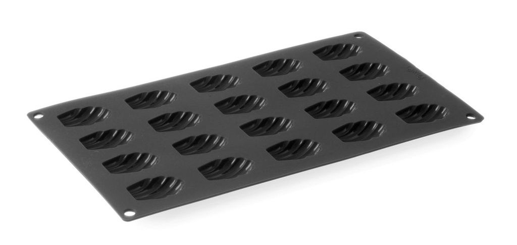 Silikoninė kepimo forma Mini-Madeleines 42x29x(H)11, HENDI, GN 1/3, 40x29x(H)11mm
