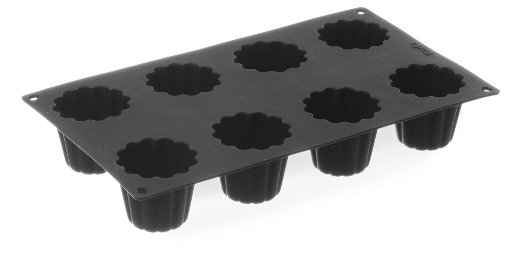 Silikoninė kepimo forma Cannele Bordelais ø54×(H)48, HENDI, GN 1/3, ⌀54x(H)48mm