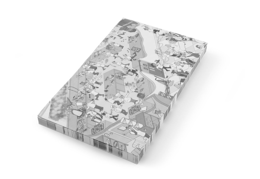 [BM-HENDI-678206] Riebalams atsparus popierius, HENDI, Virtuvės šurmulys, 500 pcs., 258x425mm