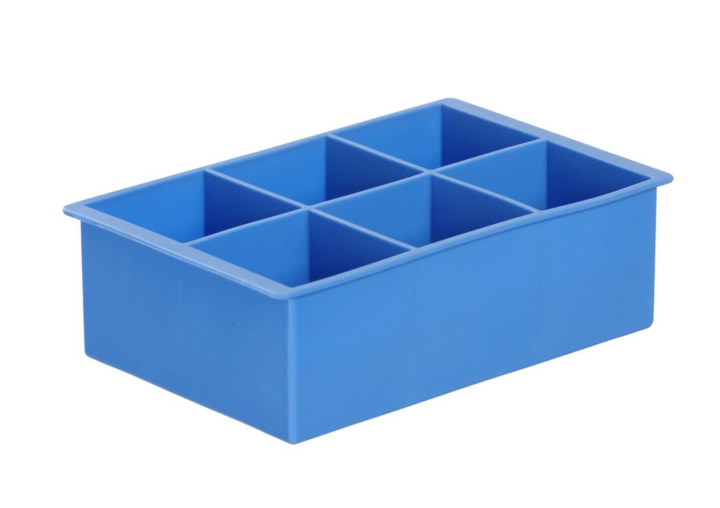 [BM-HENDI-679036] Ledo kubelių forma XL, BarUp, Mėlyna, 170x110x(H)52mm