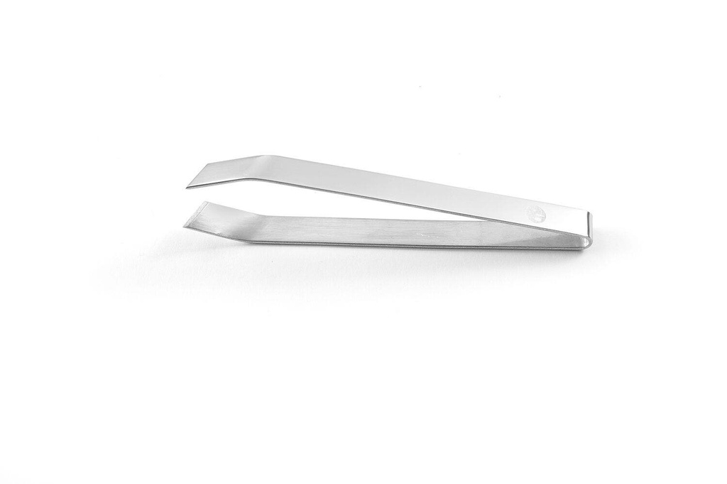 Žuvies ašakų pincetas, Nuožulni galvutė, HENDI, (L)120mm