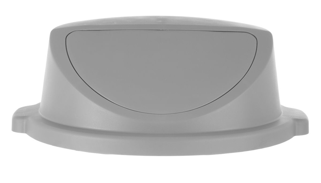 [BM-HENDI-691069] Stumiamas apvalios šiukšliadėžės dangtis, AmerBox, tinka 691038, Šviesiai pilka, ⌀580x(H)190mm