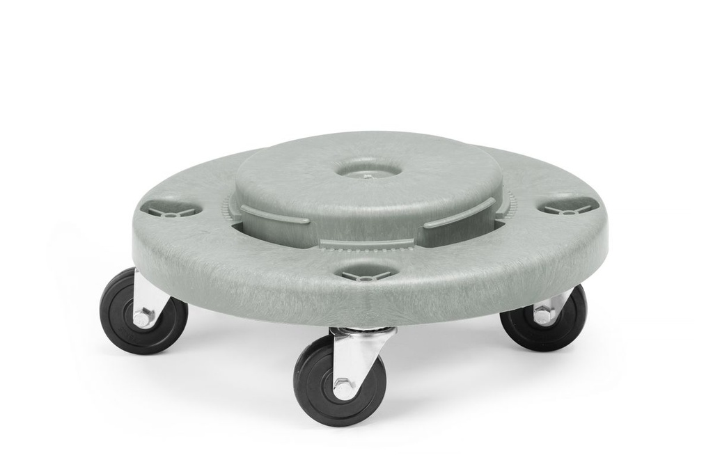[BM-HENDI-691441] Apvalios šiukšliadėžės vežimėlis, AmerBox, tinka 691403, ⌀400x(H)165mm