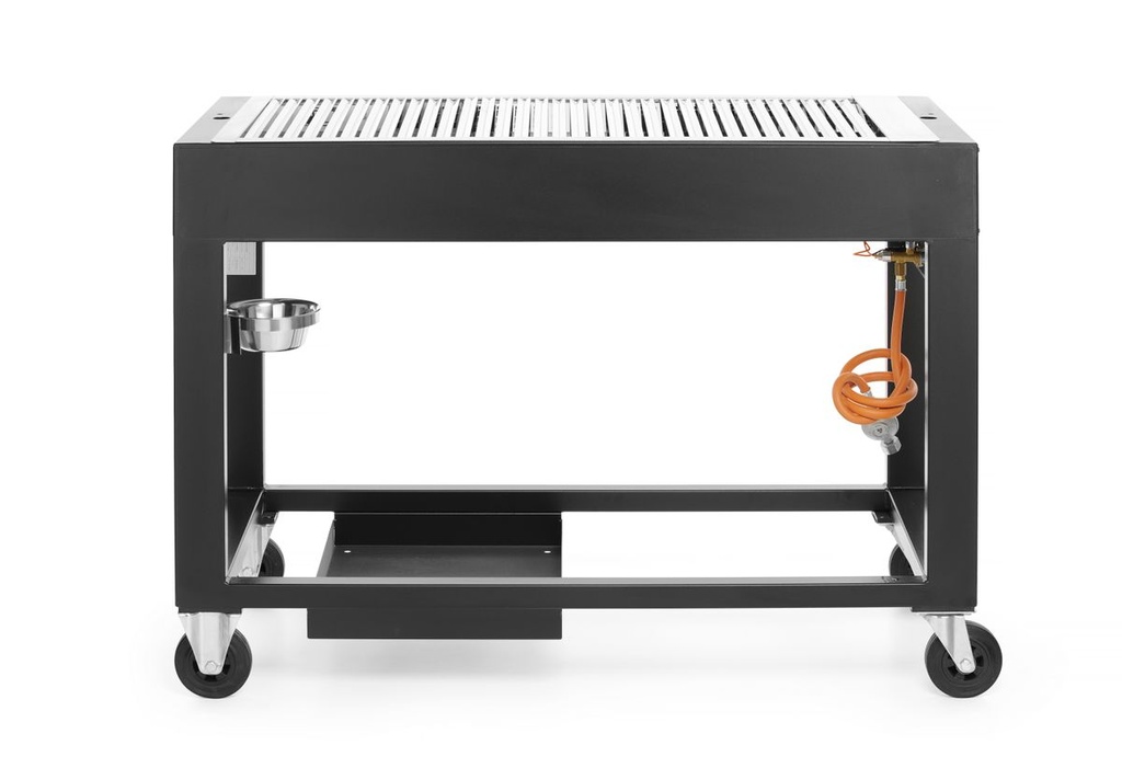 [BM-HENDI-700044] Dujinė kepsninė Tampa, HENDI, Juoda, 10kW, 1260x580x(H)900mm