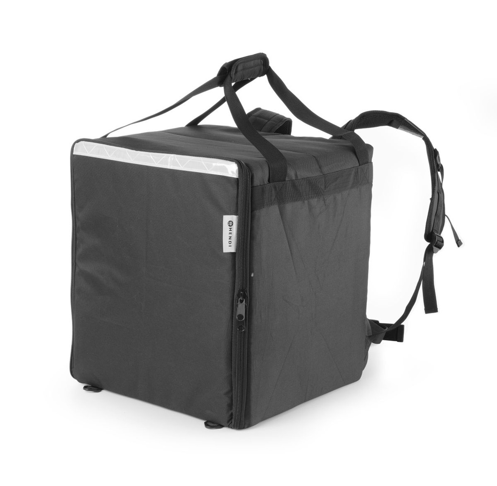 [BM-HENDI-709801] Izoliuota picos ir maisto pristatymo kuprinė, HENDI, 75,2L, Juoda, 410x410x(H)480mm