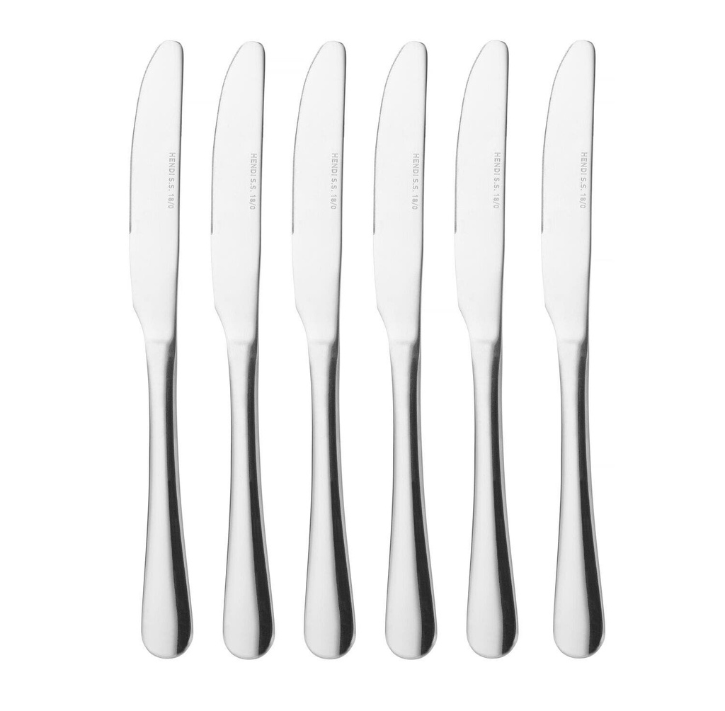 [BM-HENDI-764404] Stalo peilis - 6 vnt., HENDI, Profi Line, 6 pcs., (L)225mm