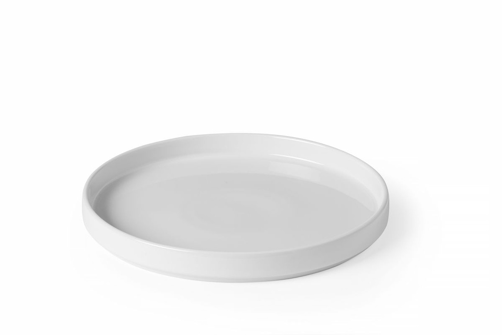 [BM-HENDI-768747] Lėkštė su aukštu bortu Oslo, HENDI, Oslo, Balta, ⌀240x(H)26mm
