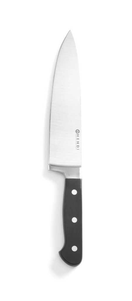 [BM-HENDI-781319] Šefo peilis, HENDI, Kitchen Line, Juoda, (L)340mm