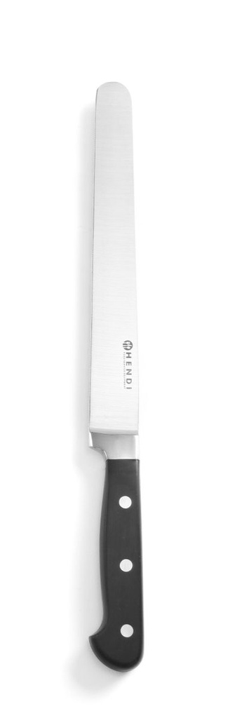 [BM-HENDI-781326] Kumpio / lašišos peilis, HENDI, Kitchen Line, Juoda, (L)350mm