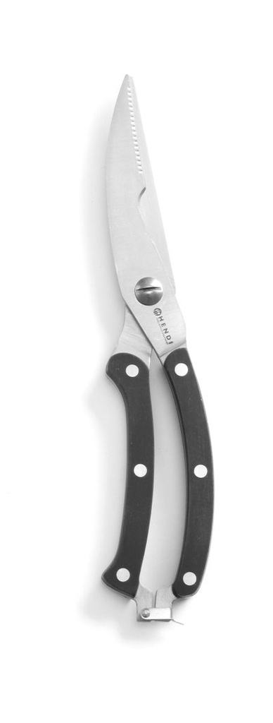 [BM-HENDI-781401] Paukštienos žirklės, HENDI, Kitchen Line, Juoda, (L)260mm