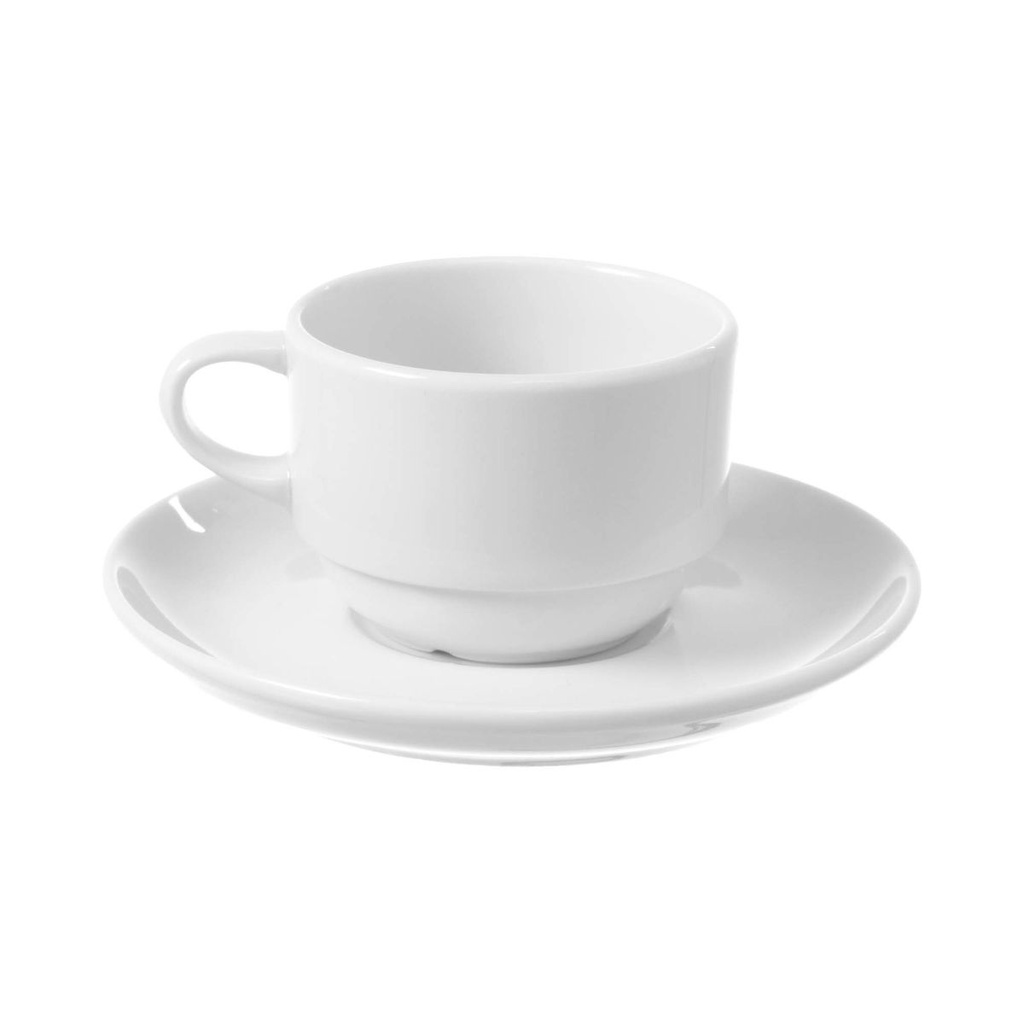 Fine Dine, 0,23L, Balta, 6 pcs