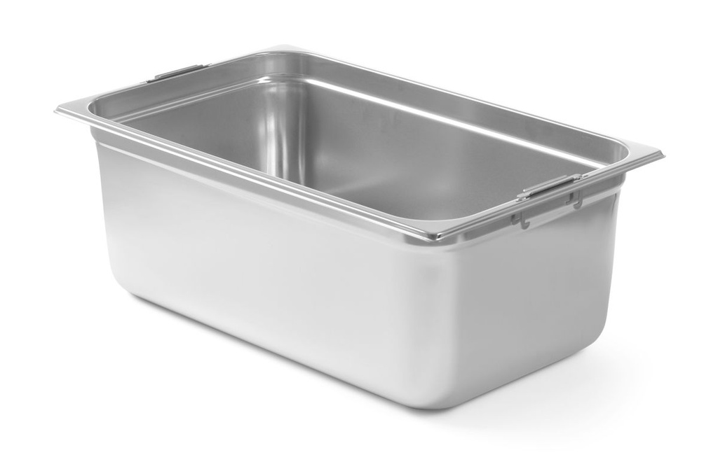 GN indas su nuleidžiamomis rankenomis, HENDI, GN 1/1, 14L, 530x325x(H)100mm