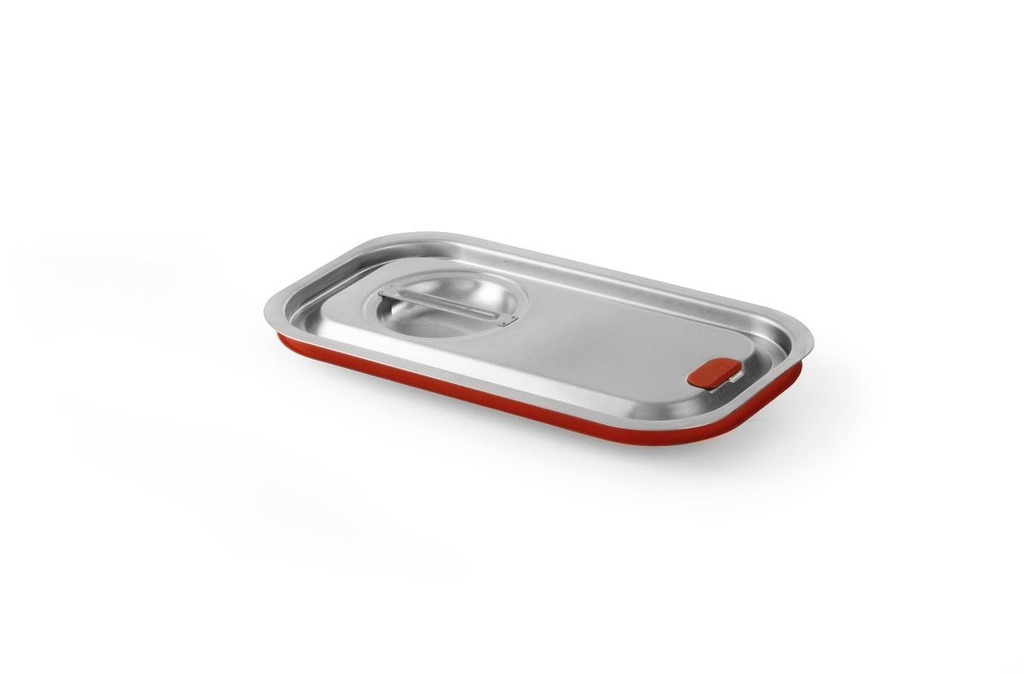 Dangtis GN indams su silikoniniu tarpikliu, HENDI, Kitchen Line, GN 1/3, 325x176mm