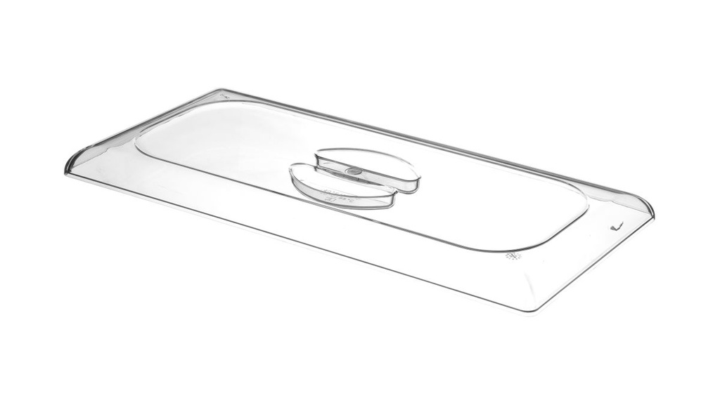 Polikarbonatinis ledų indo dangtis, HENDI, 360x165mm